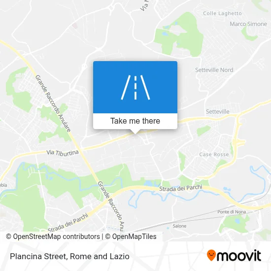Plancina Street map