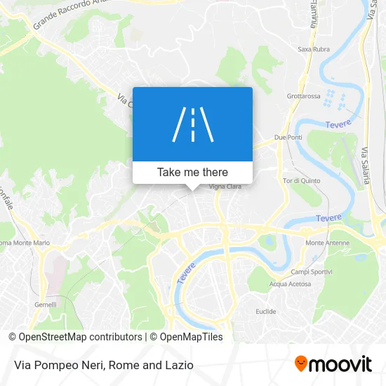 Pompeo Neri Street map