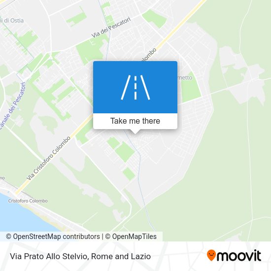 Via Prato Allo Stelvio map