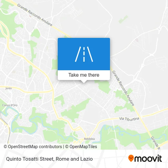 Quinto Tosatti Street map