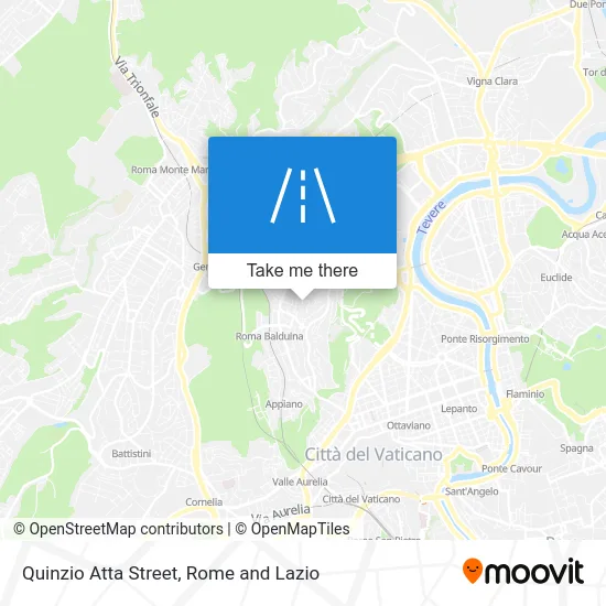 Quinzio Atta Street map