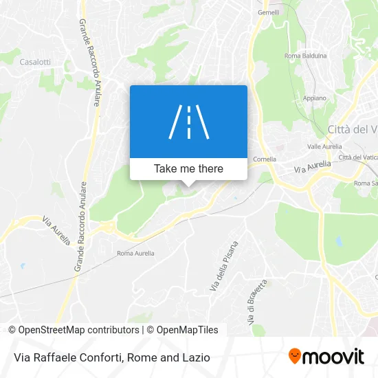 Raffaele Conforti Street map