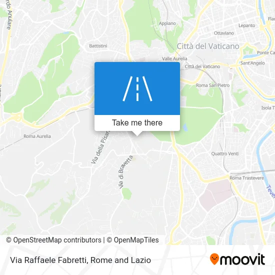 Raffaele Fabretti Street map