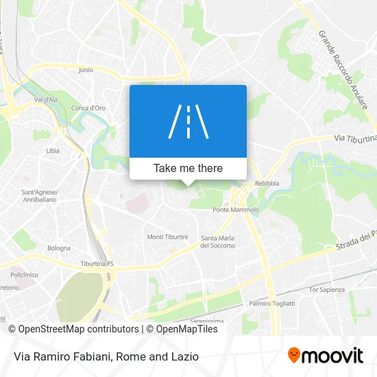 Ramiro Fabiani Street map