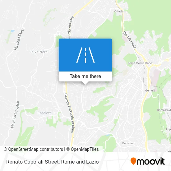 Renato Caporali Street map