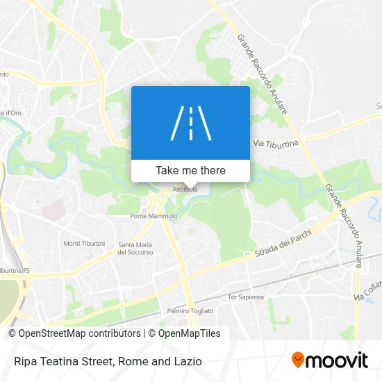 Ripa Teatina Street map
