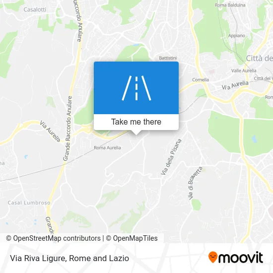 Riva Ligure Street map