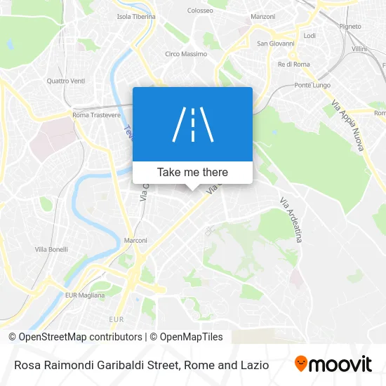Rosa Raimondi Garibaldi Street map