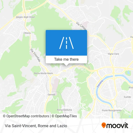 Saint-Vincent Street map