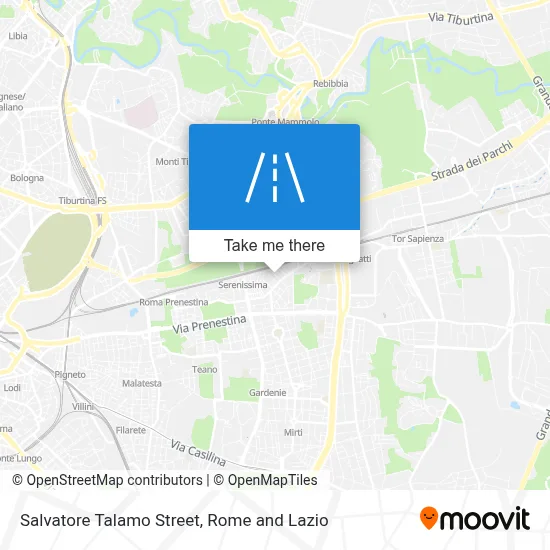Salvatore Talamo Street map