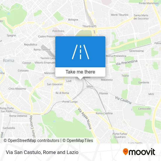 San Castulo Street map