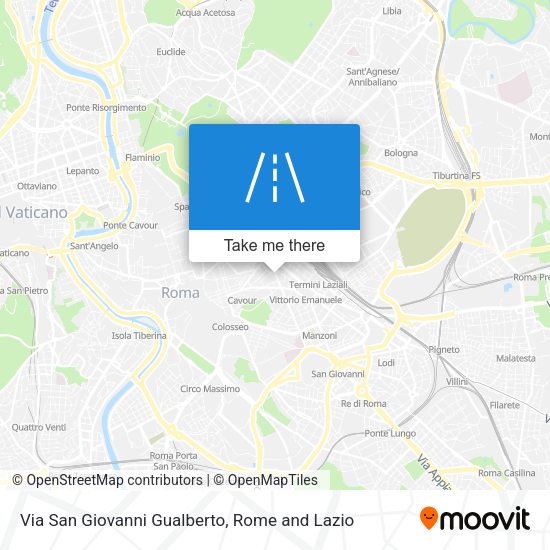 Via San Giovanni Gualberto map