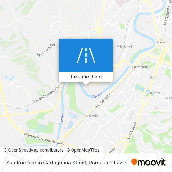 San Romano in Garfagnana Street map