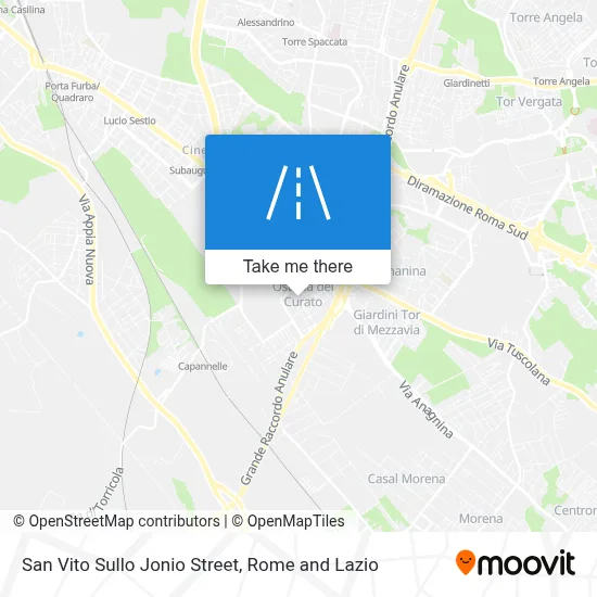 San Vito Sullo Jonio Street map