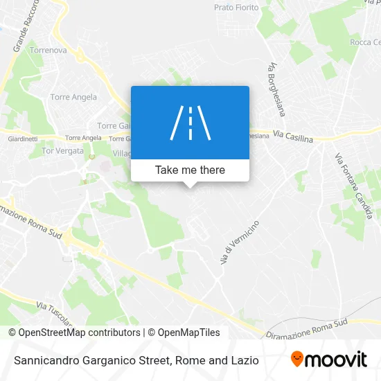 Sannicandro Garganico Street map