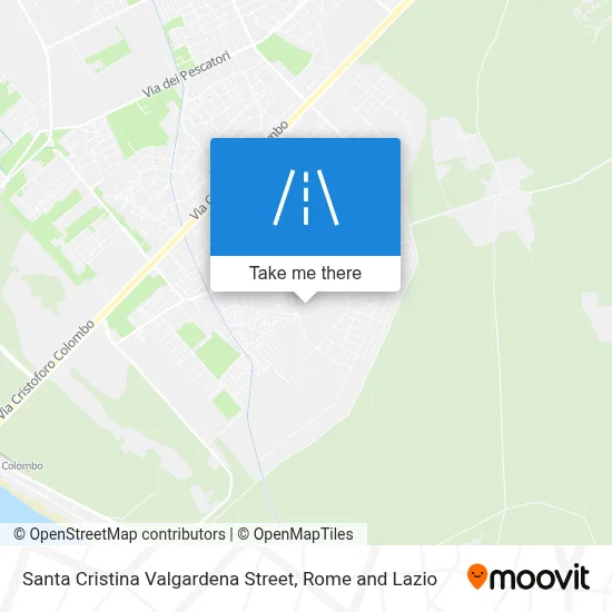 Santa Cristina Valgardena Street map