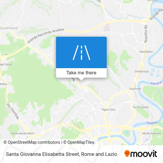 Santa Giovanna Elisabetta Street map