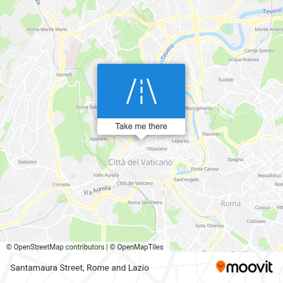 Santamaura Street map