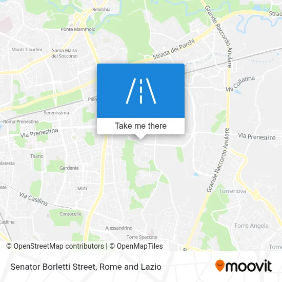 Senator Borletti Street map