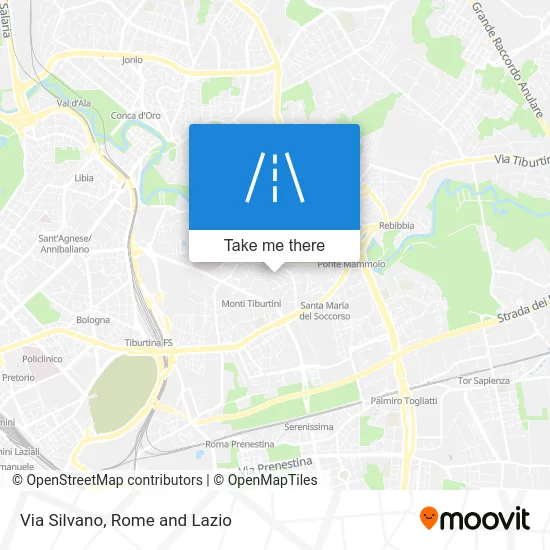 Silvano Street map