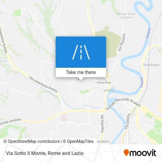 Sotto Il Monte Street map