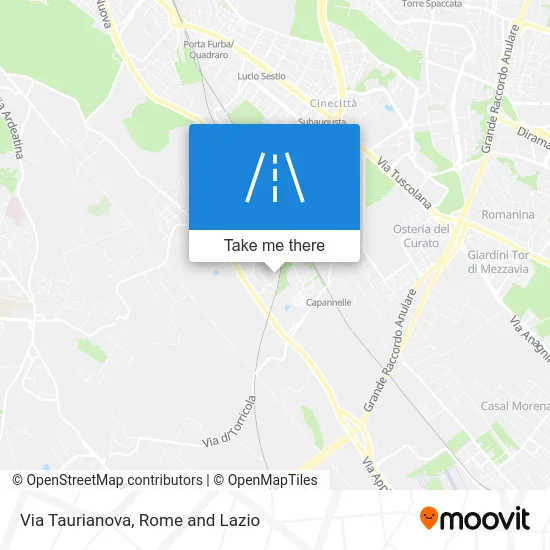 Taurianova Street map