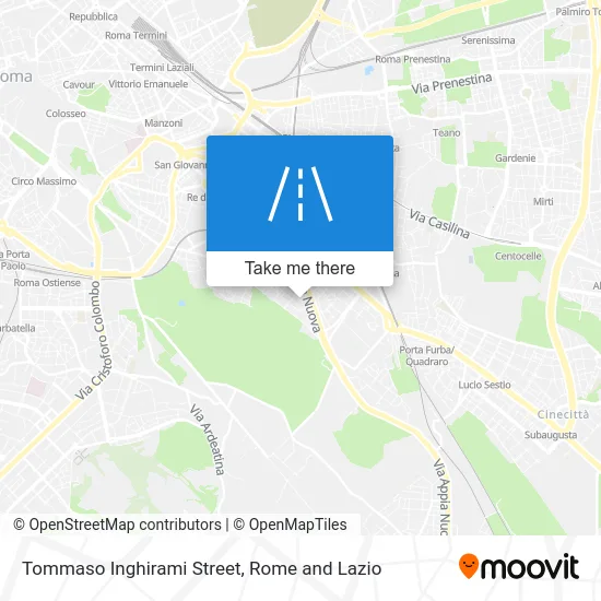 Tommaso Inghirami Street map