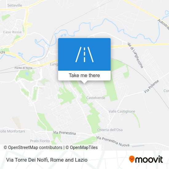 Via Torre Dei Nolfi map