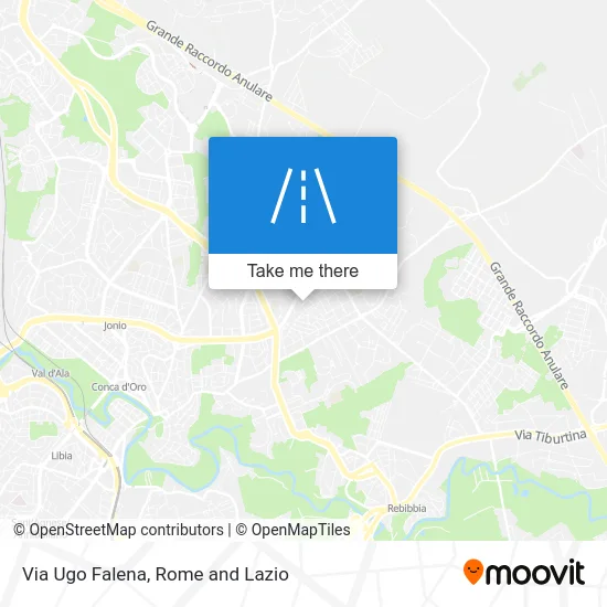 Ugo Falena Street map