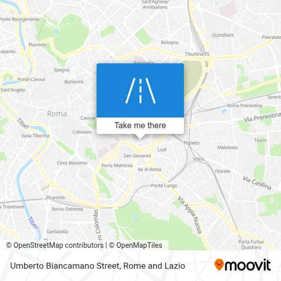 Umberto Biancamano Street map