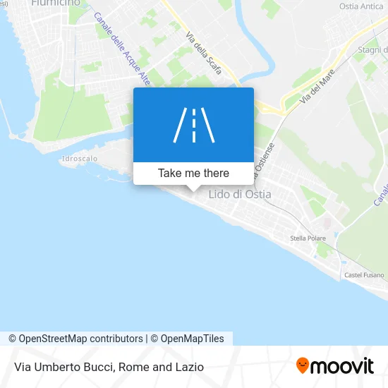 Umberto Bucci Street map