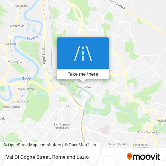 Val Di Cogne Street map