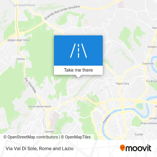 Val Di Sole Street map