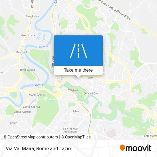 Val Maira Street map