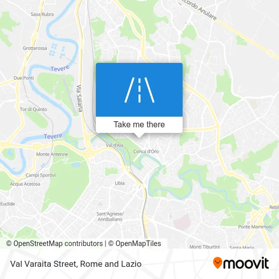 Val Varaita Street map