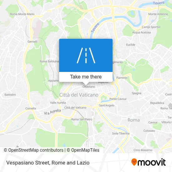 Vespasiano Street map