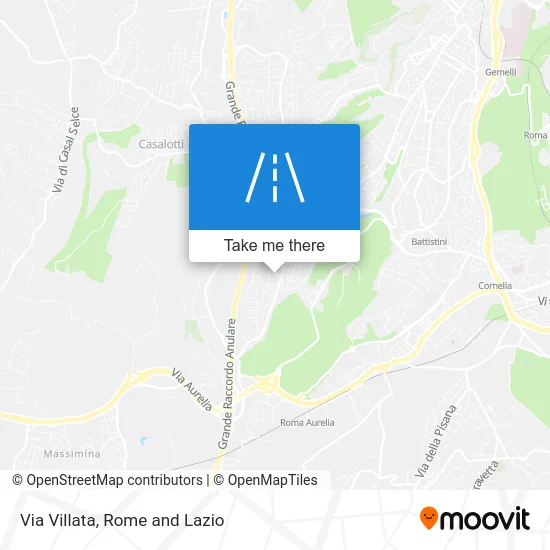 Villata Street map
