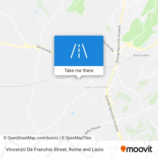 Vincenzo De Franchis Street map