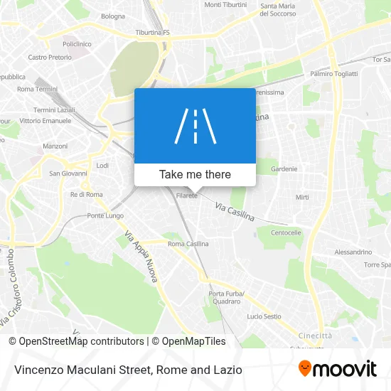 Vincenzo Maculani Street map