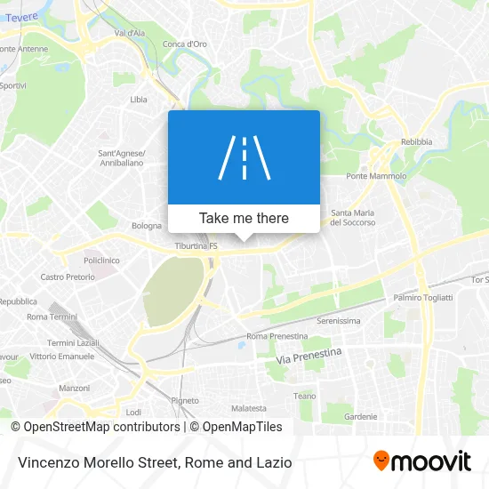 Vincenzo Morello Street map