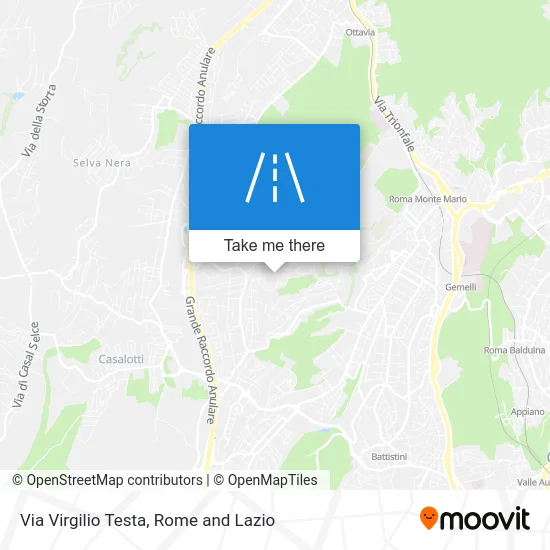 Virgilio Testa Street map
