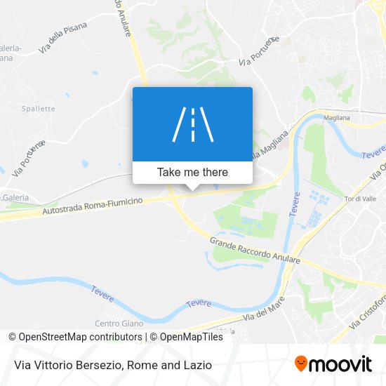Via Vittorio Bersezio map