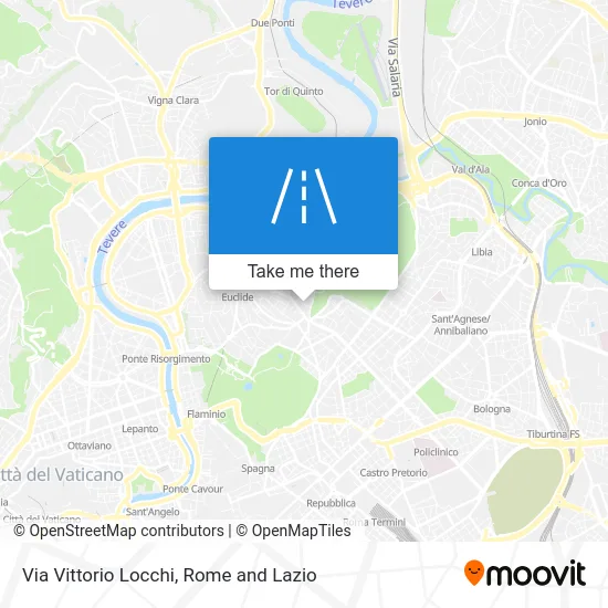 Vittorio Locchi Street map