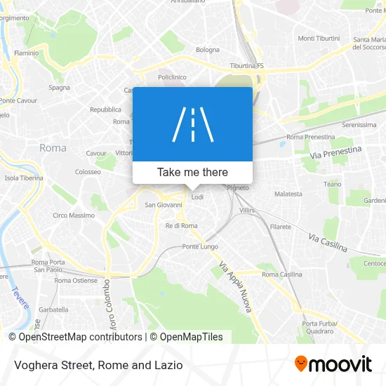 Voghera Street map