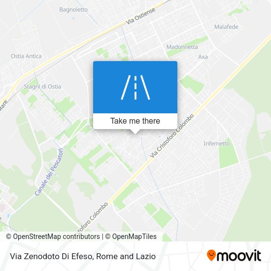 Via Zenodoto Di Efeso map