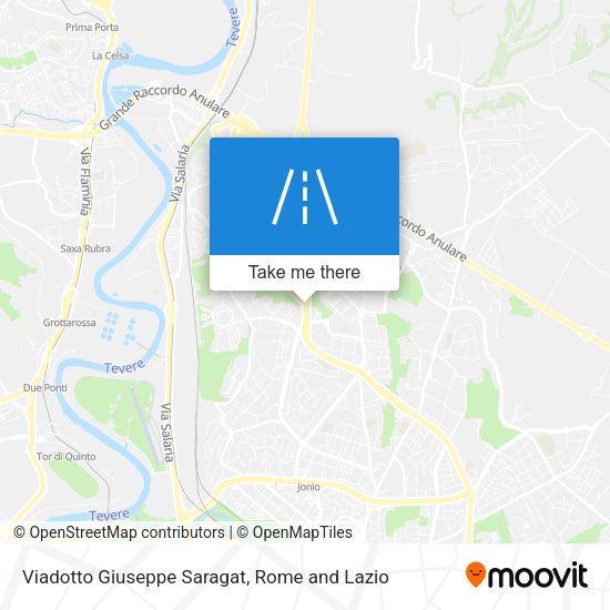 Viadotto Giuseppe Saragat map
