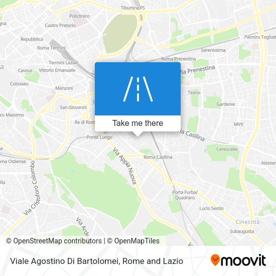 Viale Agostino Di Bartolomei map