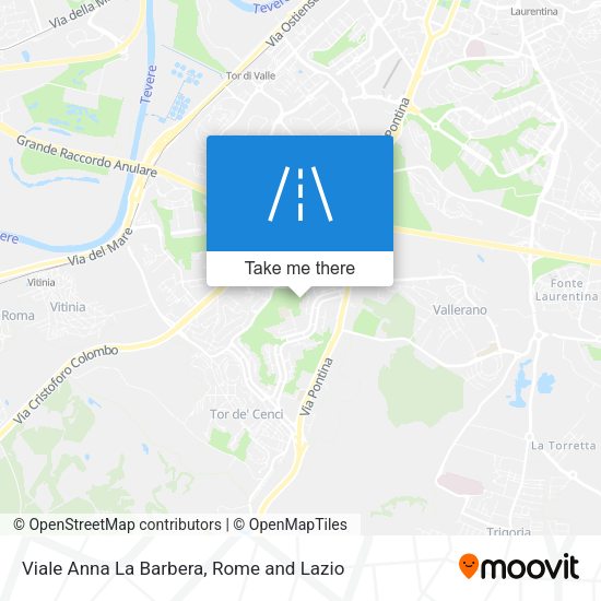 Viale Anna La Barbera map