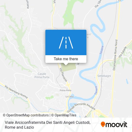Viale Arciconfraternita Dei Santi Angeli Custodi map