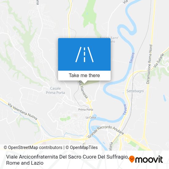 Viale Arciconfraternita Del Sacro Cuore Del Suffragio map